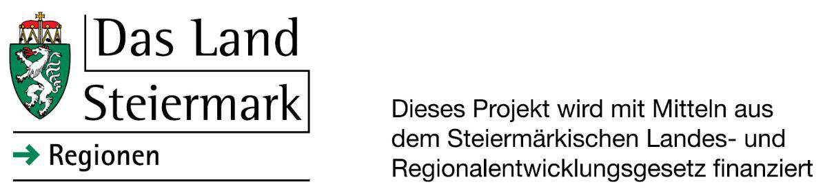 Förderlogoleiste Land Steiermark Regionen